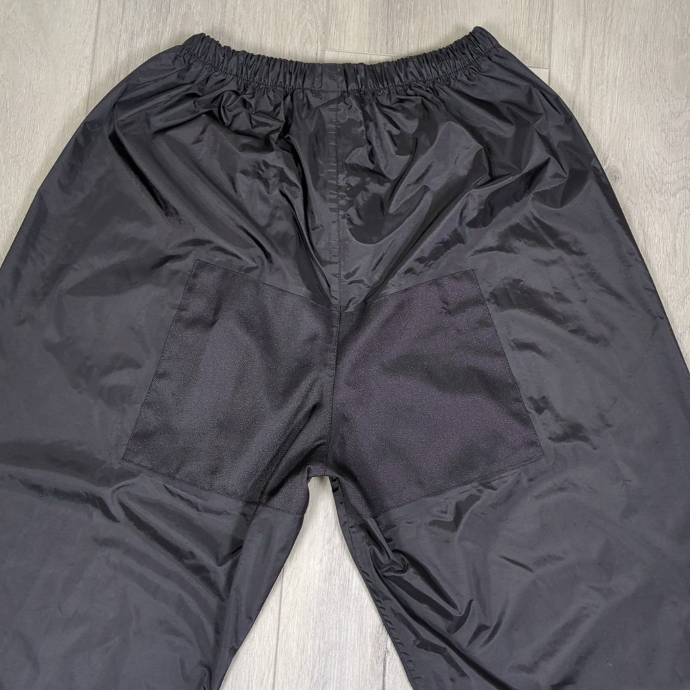 Motocentric Riding Pants Mens Extra Large 36 Black Windbreaker Mesh Ankle Zip - Picture 11 of 11